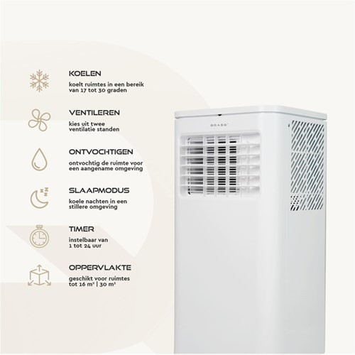 Airconditioning BRASQ MAC9000 9000 BTU wit-7