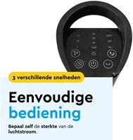 Torenventilator BRASQ F500 H79cm zwart 1 Stuk-3