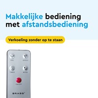 Torenventilator BRASQ F500 H79cm zwart 1 Stuk-6