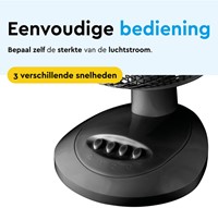 Tafelventilator BRASQ F400 Ø 30cm zwart 1 Stuk-3