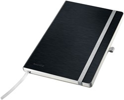 Notitieboek Leitz Style A5 lijn 160pag zwart 1 Stuk