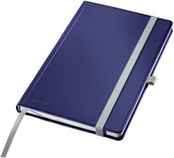 Notitieboek Leitz Style A5 lijn 160 pagina's blauw 1 Stuk
