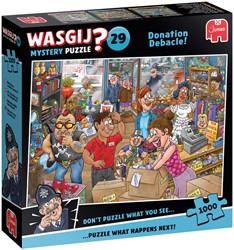 Puzzel Wasgij Mystery 29 Donatiedebacle! 1000st 1 Stuk