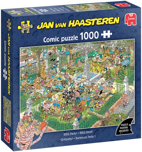 Puzzel JvH BBQ Feest! 1000st 1 Stuk