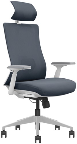 Bureaustoel Euroseats Verona grijs 1 Stuk