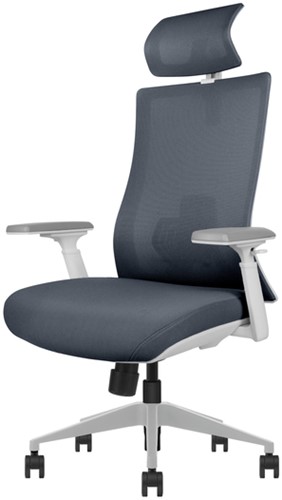 Bureaustoel Euroseats Verona grijs 1 Stuk-4