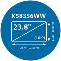 Privacyfilter Kensington MagPro 23.8 inch 16:9 1 Stuk-2