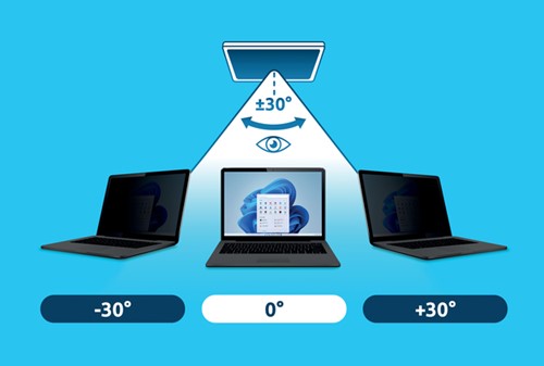 Laptop Privacyfilter 2-Weg 14 inch breed 16:9 1 Stuk-3