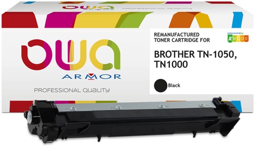 Toner OWA Brother TN-1050 zwart jumbo 1 Stuk