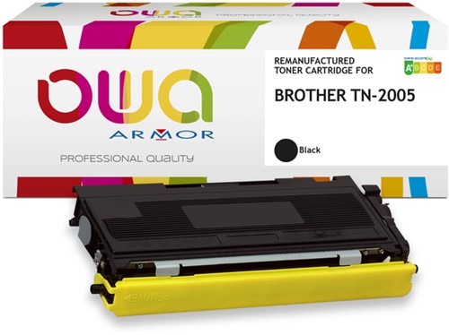 Toner OWA Brother TN-2005 zwart jumbo 1 Stuk