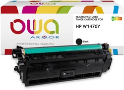 Tonercartridge OWA HP W1470Y zwart HC 1 Stuk