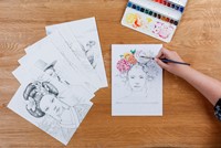 Kleurboek Clairefontaine Odelia A4 Vrouwen 1 Stuk-1