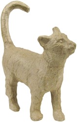 Figuur Décopatch kat rechtopstaand 11x3.5x12cm 1 Stuk