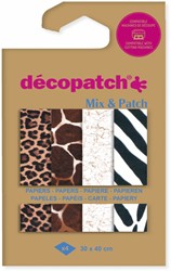 Hobbypapier Décopatch 30x40cm 4v dierenhuid 1 Etui