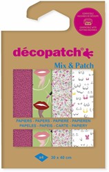 Hobbypapier Décopatch 30x40cm 4v Ode aan de vrouw 1 Etui