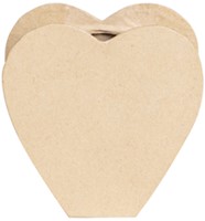 Figuur Décopatch vaas hart waterproof 13x5x13cm 1 Stuk