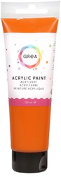 Acrylverf Qrea 120 ml oranje 1 Tube