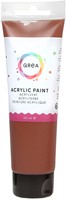 Acrylverf Qrea 120 ml burnt sienna 1 Tube