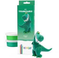 Klei Hey Clay dinos set 3 delen 3 blik