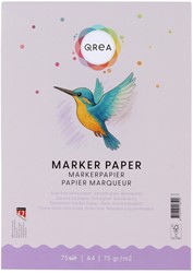 Markerblok Qrea A4 75gram 75vel 1 Stuk