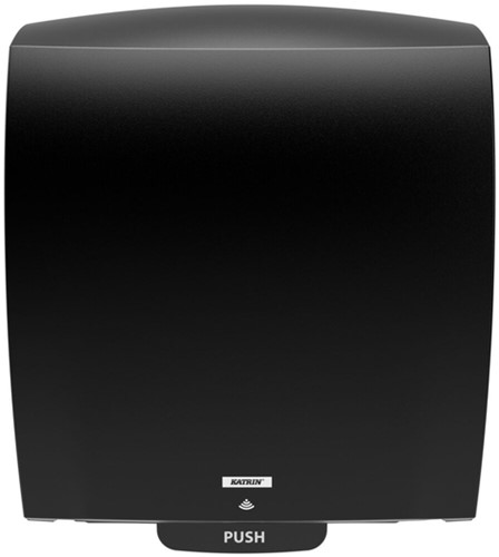 Handdoekroldispenser Katrin systeemrol zwart 84753 1 Stuk