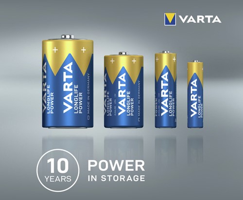 Batterij Varta Longlife Power 12x AA 12 Stuk-1
