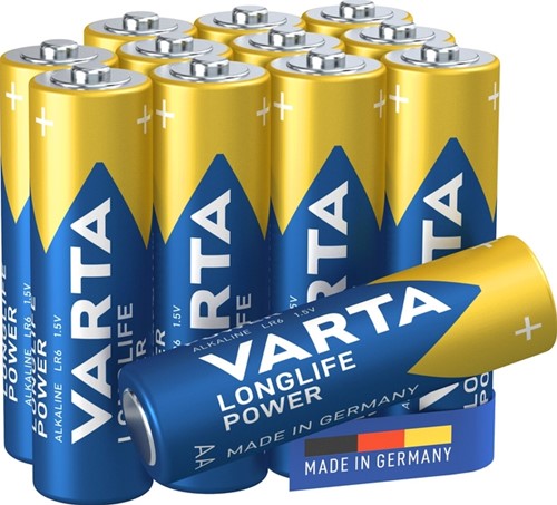 Batterij Varta Longlife Power 12x AA 12 Stuk-3