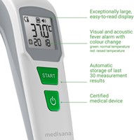 Thermometer Medisana Multifunctioneel infrarood TM 760-1
