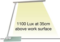 Bureaulamp Unilux Popy LED wit 1 Stuk-9