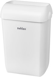 Afvalbak Satino open inworp 43 liter wit 332570 1 Stuk