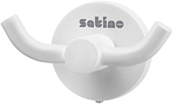 Kledinghaak Satino 2 haaks wit 332180 1 Stuk