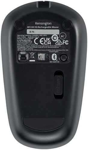 Muis Kensington EQ MY230 draadloos en oplaadbaar 1 Stuk-3