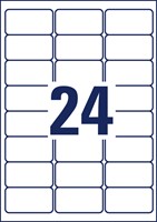 Etiket Avery Zweckform L4773-100 63.5x33.9 2400st 100 Vel-3