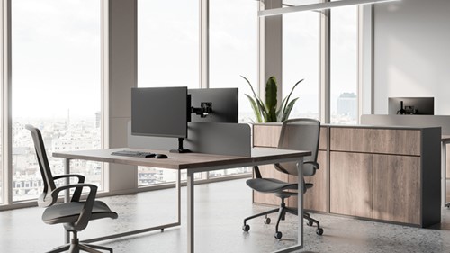 Monitorarm Neomounts NERO 1 scherm DS60 32 inch zwart-6