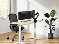 Monitorarm Neomounts NEXT Slim 2 schermen 32 in zw 1 Stuk-7