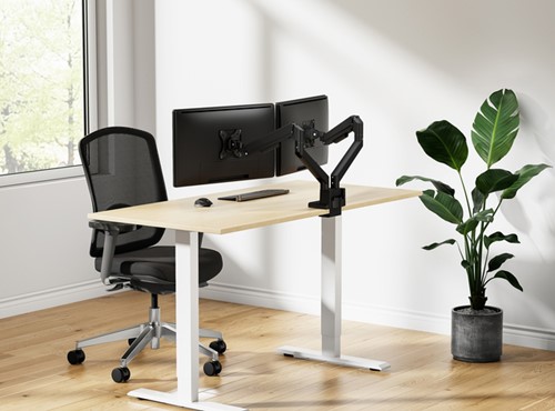 Monitorarm Neomounts NEXT Slim 2 schermen 32 in zw 1 Stuk-7