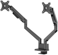 Monitorarm Neomounts NEXT Slim 2 schermen 32 in zw 1 Stuk-2