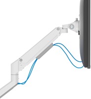 Monitorarm Neomounts NEXT Slim 2 schermen 32 inch wit-6