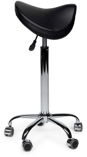 Premium zadelkruk zwart hoog 1 Stuk-2