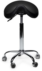 Premium zadelkruk zwart standaard 1 Stuk