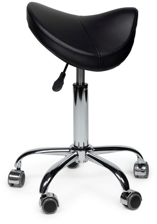 Premium zadelkruk zwart laag 1 Stuk-2