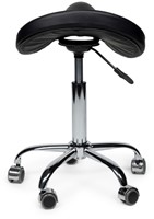 Premium zadelkruk zwart laag 1 Stuk-1