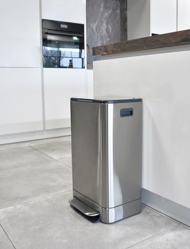 Pedaalemmer Desq 40 liter rvs zilver 1 Stuk-3