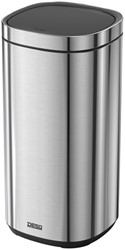 Afvalbak Desq Touch 30 liter RVS zilver 1 Stuk