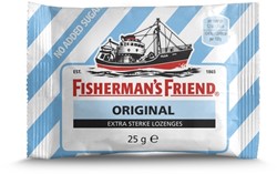 Keelpastilles Fishermans Friend or extra sterk 25 Gram