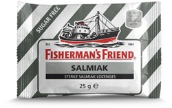 Keelpastilles Fishermans Friend salmiak suikervrij 25 Gram