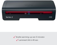 Lamineermachine GBC 240 Home Office A4 1 Stuk-4