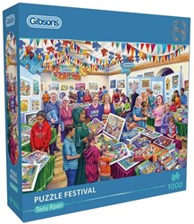 Puzzel Gibsons Puzzle Festival 1000st 1 Doos