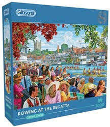 Puzzel Gibsons Rowing at the Regatta 1000st 1 Doos