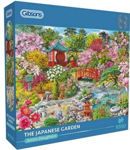 Puzzel Gibsons Japanese Garden 1000st 1 Doos